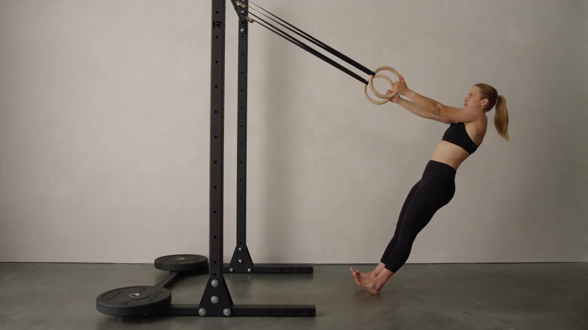 Hanging Ring Row Scapular Rotations Video, Instructions & Variations