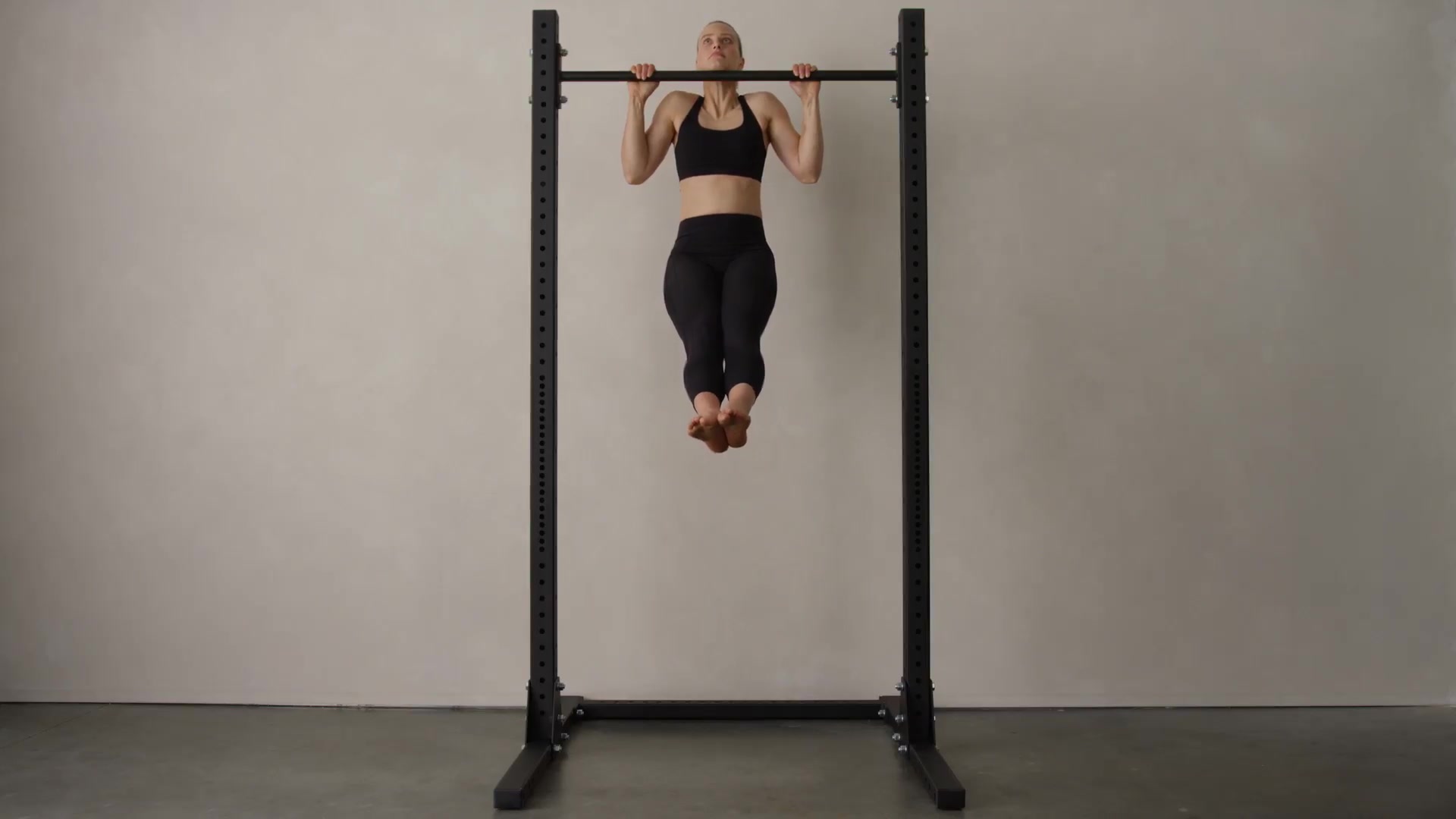 Pronated Chin Over Bar Hold Video, Instructions & Variations