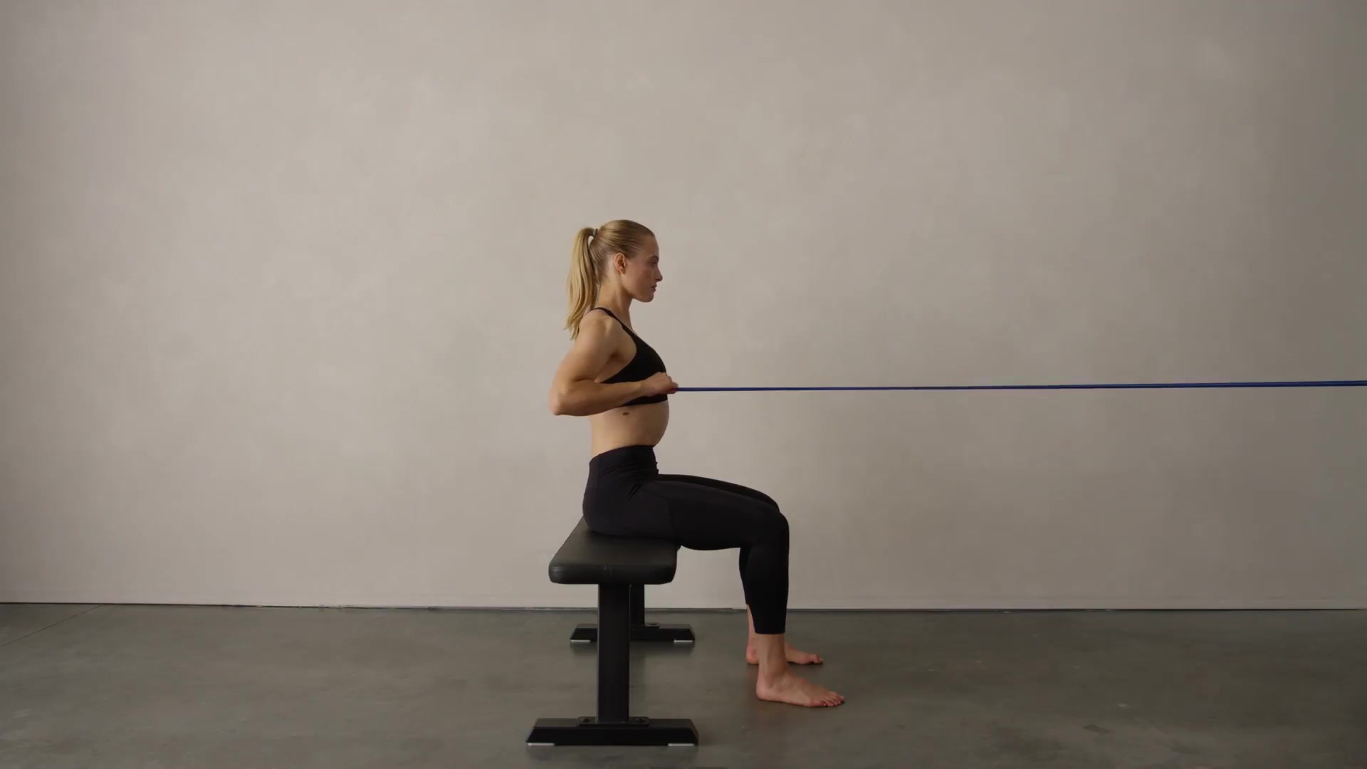Seated Banded Pulls - Video, Instructions & Variations