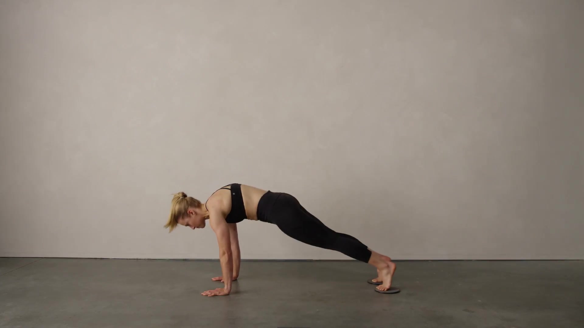 Slider Knee Tucks Video, Instructions & Variations